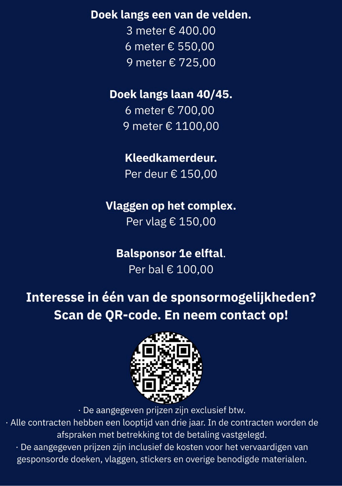 prijslijst