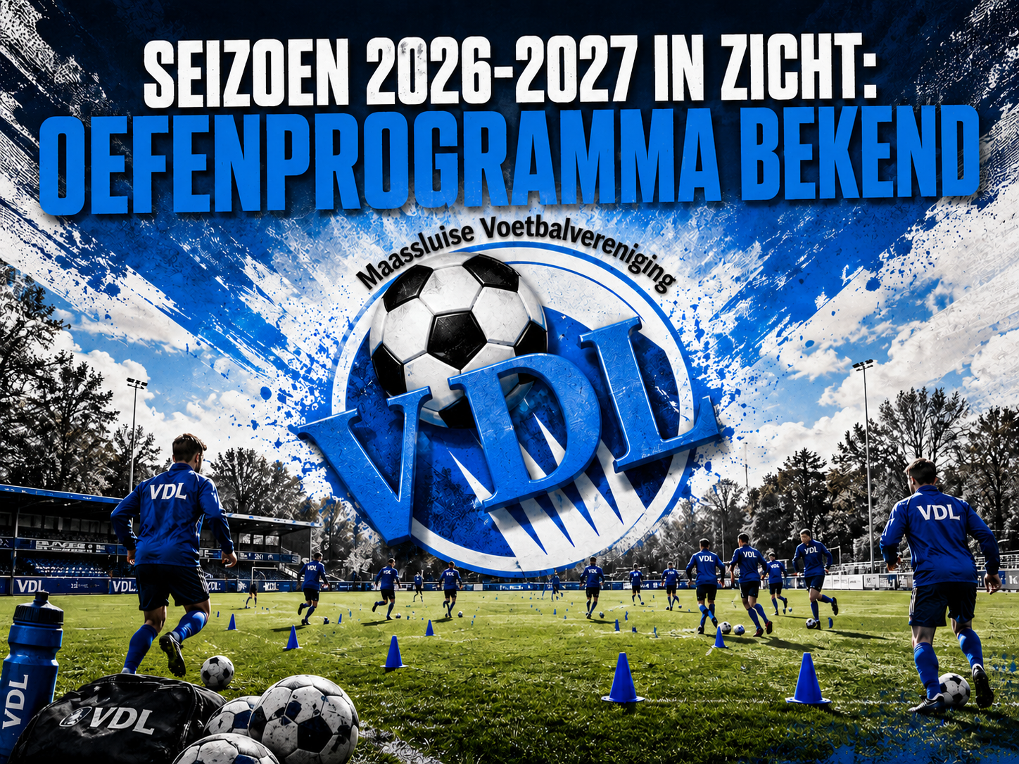 Seizoen 2026-2027 in zicht: oefenprogramma bekend