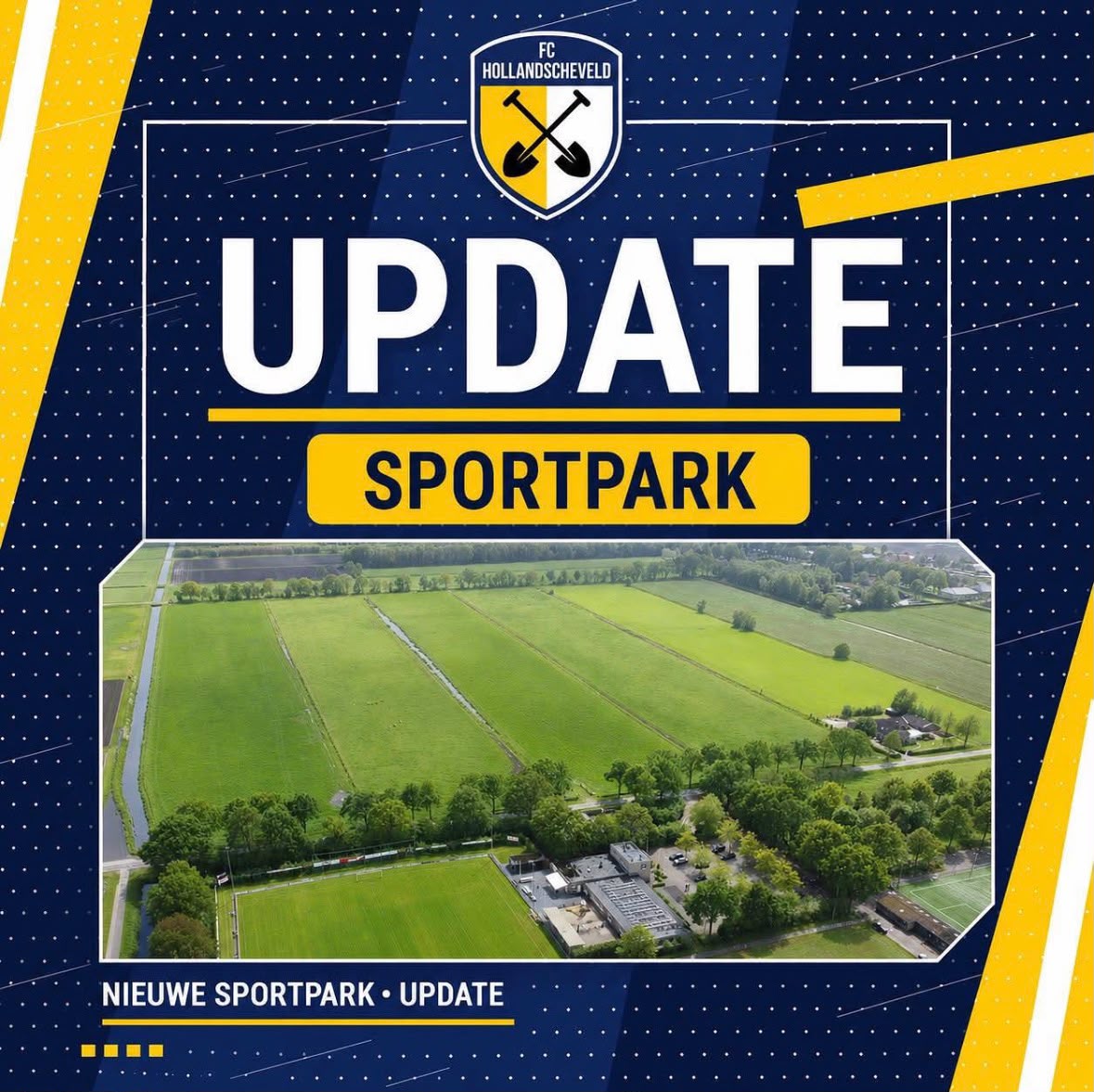 Update nieuw sportpark FC Hollandscheveld