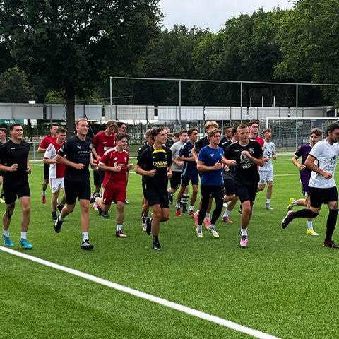 Eerste training selectie FC Hollandscheveld een feit