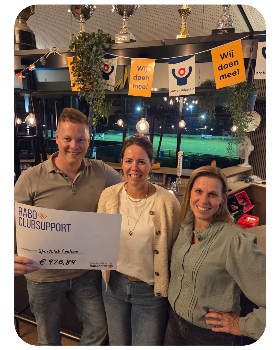 Prachtige opbrengst Rabo ClubSupportActie!