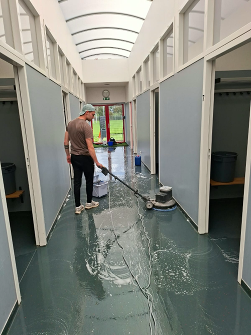 Kleedkamer onderhoud