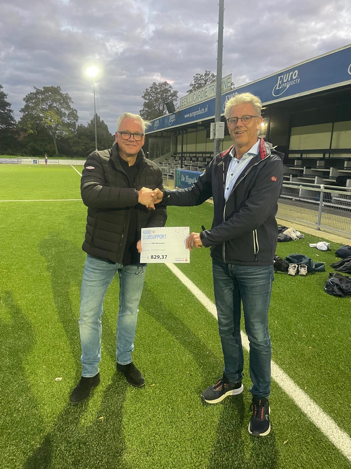 Prachtig resultaat dankzij Rabo ClubSupport