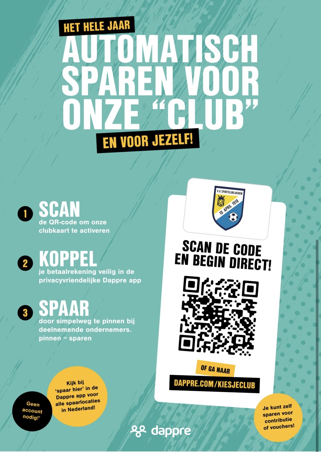 Steun Sportclub Lochem met je boodschappen bij PLUS Mensink!