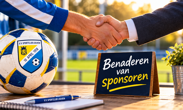 Benaderen van sponsoren